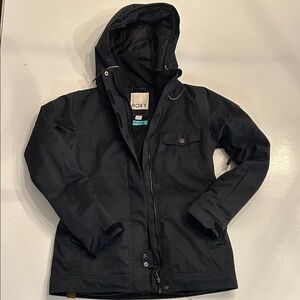 Roxy Midnight Black Ski Jacket